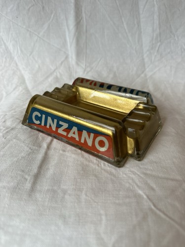 Vintage cinzano glass - cinzano,