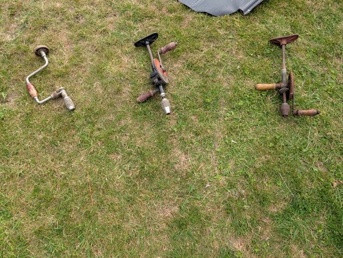 Vintage drills one is - drills.,