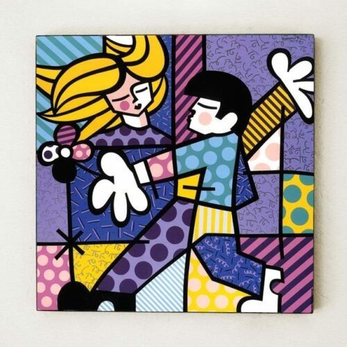 Romero britto love first - britto,