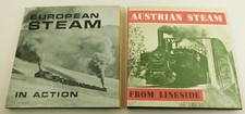 2x Bradford Barton Vintage Illustrated Books Austrian & European Steam HBDJ
