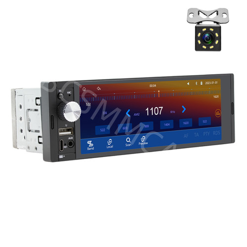 Single din car - single, stereo