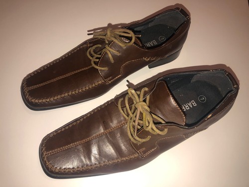 Brown mens shoes - shoes,