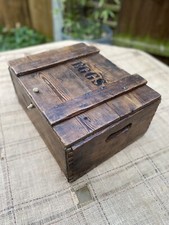 Antique Wooden Egg Box Crate  Storage  Rickmansworth Herts               #4395/1