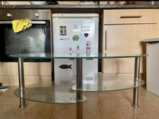 Original NEXT LIMITED EDITION Glass Coffee Table/ Glass Center Table/ T.V. Stand