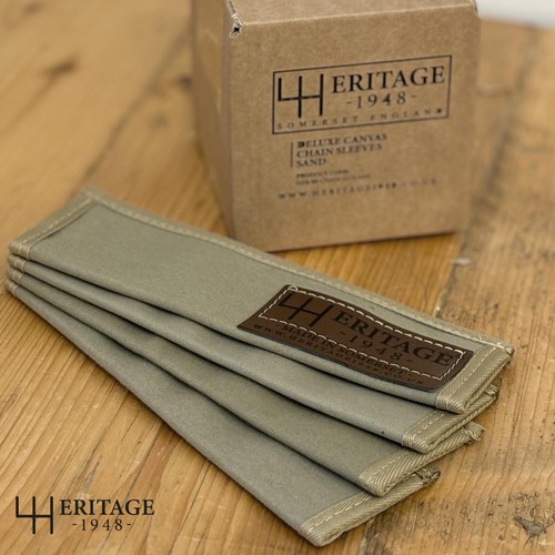 Canvas chain sleeves - canvas, sand
