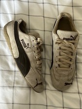 Puma Speed Cat Vintage Trainer Shoes Size 10 Brown And Tan Colour Way Rare 