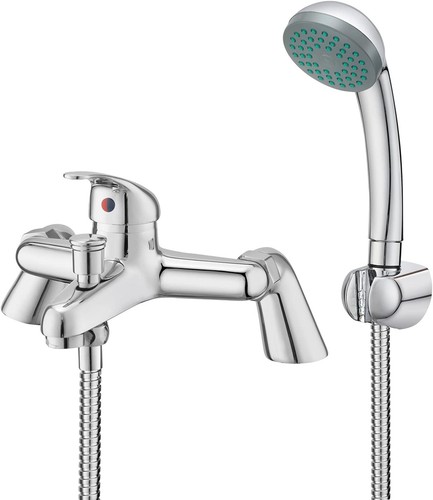 Bathroom sink taps - sink, shower