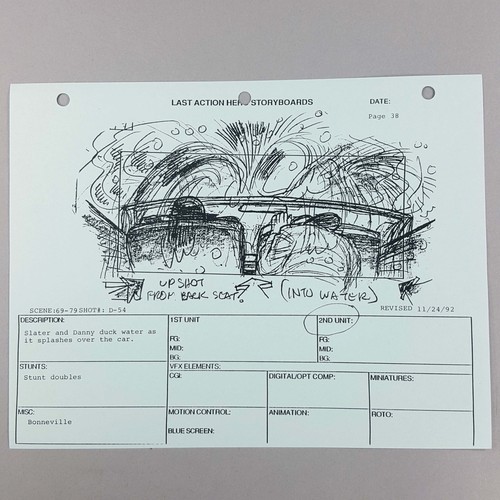 Last action hero storyboard - action,