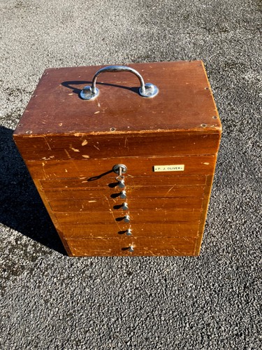 Vintage dentist dental cabinet - dental,