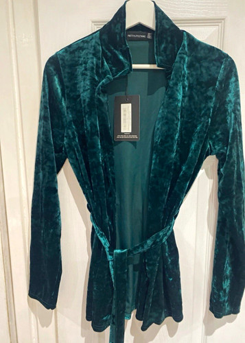 Prettylittlething green velvet - prettylittlething,