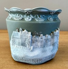 Rare Schafer & Vater Christchurch Mansion & Town Hall Ipswich Antique Jasper Pot