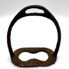 Antique Hand Forged Iron Side