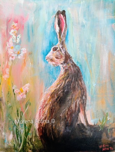 Original painting morning - original,
