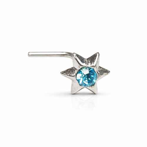 Sun star nose stud - sun,