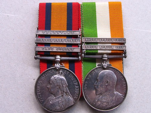 British qsa and kings pair - british,