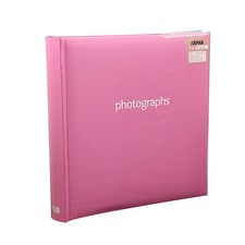 Pink Large Memo Slip In Case Girls Photo Album 200 6 x 4 Photos - SM200PK