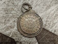 Vintage Silver Darts Fob Medal (inscribed) Hallmarked