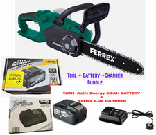 FERREX 40V CORDLESS CHAINSAW +