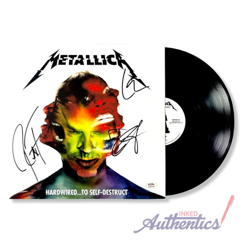 Metallica signed autographed - signed,