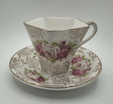 Rare Vintage Bowbell Bone China Cup & Saucer Made In England