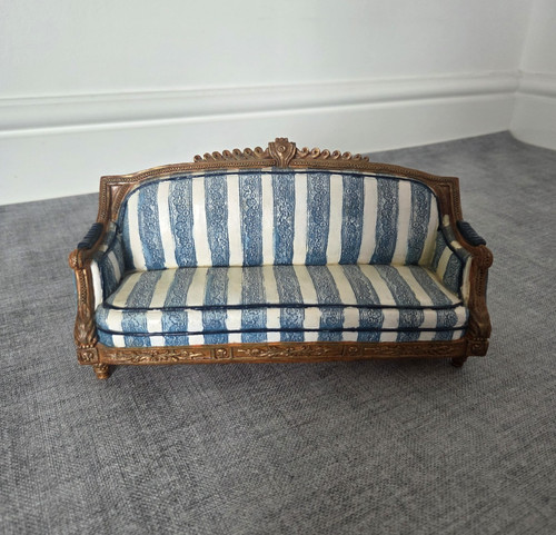 Miniature dolls house seater - dolls,