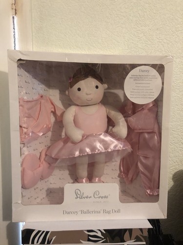 Darcey silver cross ballerina - darcey,
