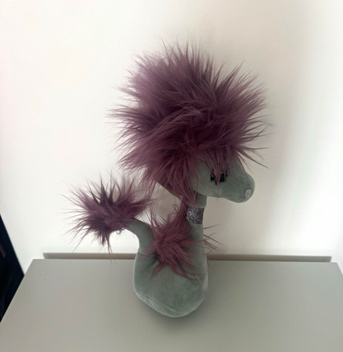 Jellycat glam seahorse grey - seahorse, &
