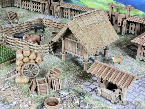 28mm samurai farm wargaming - 28mm,