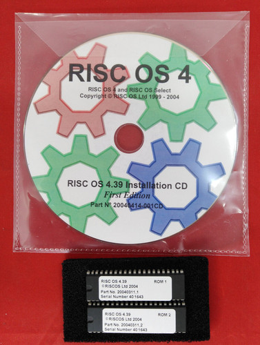 Risc roms install - os, &