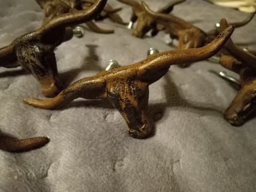 Rustic longhorn steer - rustic,