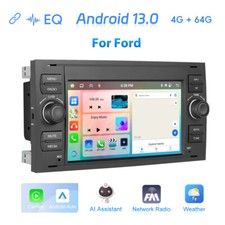 4G+64G Apple CarPlay For Ford Transit Mk7 Kuga Android 13 Car Stereo GPS Sat Nav