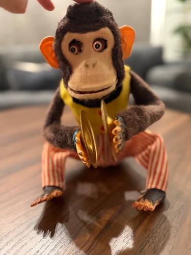 Vintage musical jolly chimp - jolly,