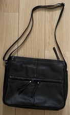 Gigi Genuine Navy Blue Leather