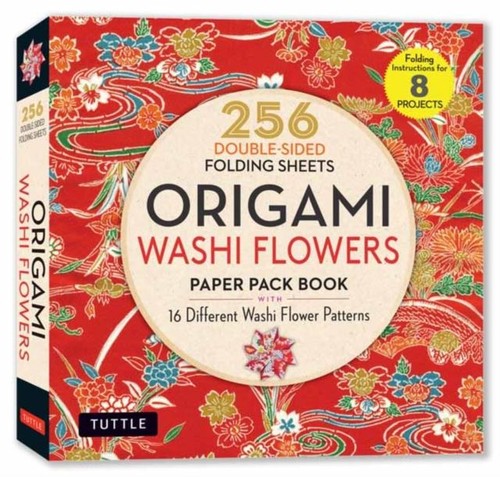 Origami washi flowers paper - washi,