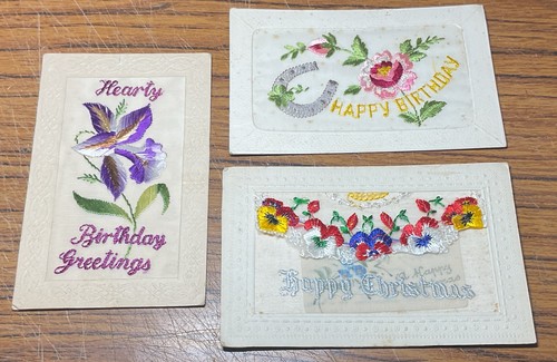 Vintage silk embroidered - vintage,