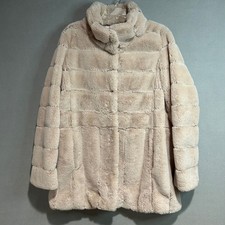 Faux Fur Coat Womens Large