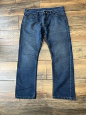 Men’s Size 34 / 30 Blue Denim Jeans - Zip Fly - 34” Waist 30” Leg - Denim & Co