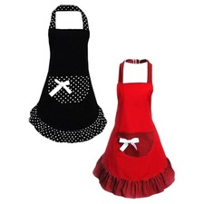 Bowknot Funny Apron Lady's