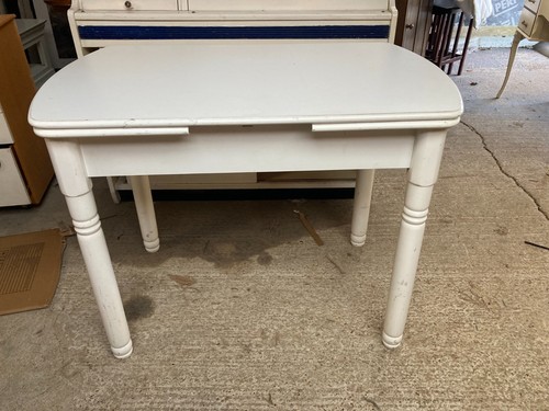 Wooden extending dining table - wooden,