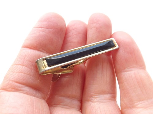 Vintage 1950s 1960s tie clip - tie,