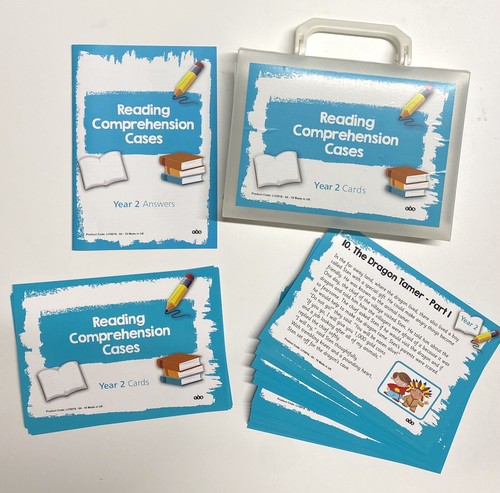 Reading comprehension cards - reading,