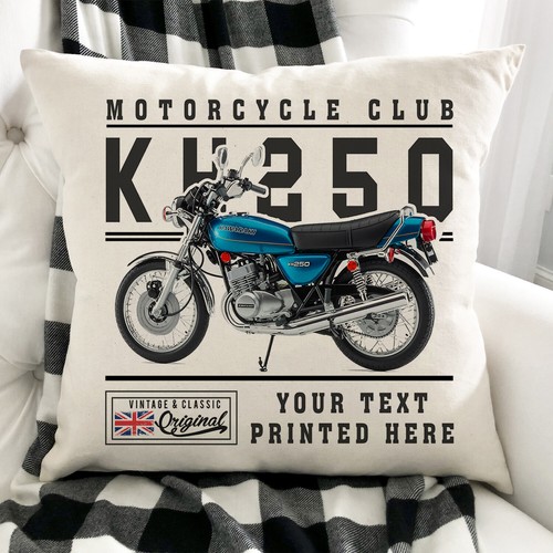 Personalised motorbike cushion - personalised,