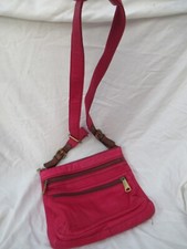 Hot Pink Leather Handbag by