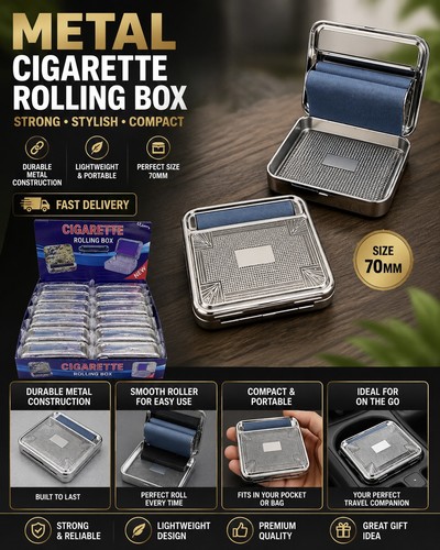 70mm metal cigarette - cigarette, rolling