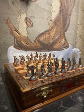 Luxury Roman Empire Chess Set