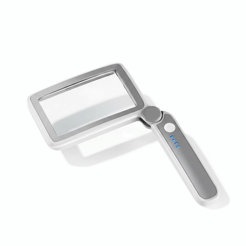 Handheld magnifier 3lighting - handheld,