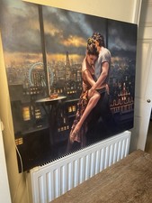 HAMISH BLAKELY 'THE WORLD STANDS STILL' CANVAS GICLEE ON BOARD. FULL CERTIFICATE