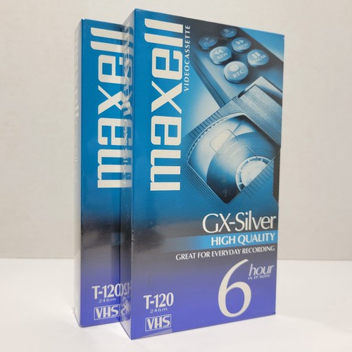 Blank vhs tapes maxell - blank, (2)