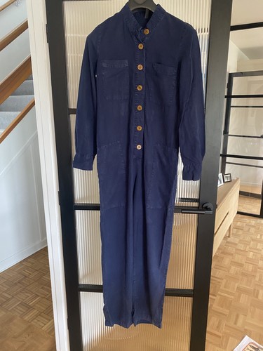 Zara trf navy - , jumpsuit