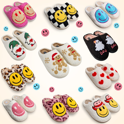 Ladies mule warm slippers - warm,